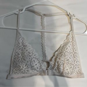Victoria’s Secret Triangle Ivory Lace Bralette